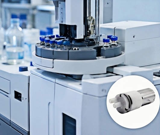 Mini water pump for laboratory testing and liquid handling equipment